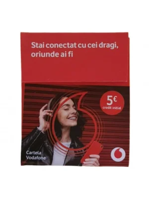 CARTELA VODAFONE SIM 5 EURO