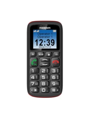 telefon-maxcom-mm428l-black-red~4284671 TELEFON MAXCOM MM428L BLACK RED